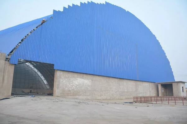 封閉式儲煤鋼結(jié)構(gòu)建筑