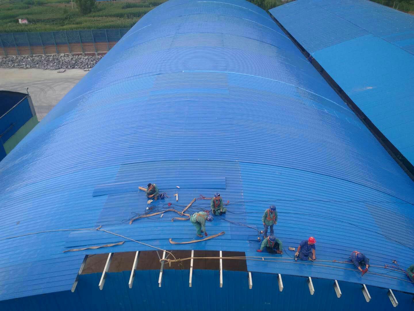 封閉式儲煤鋼結(jié)構(gòu)建筑