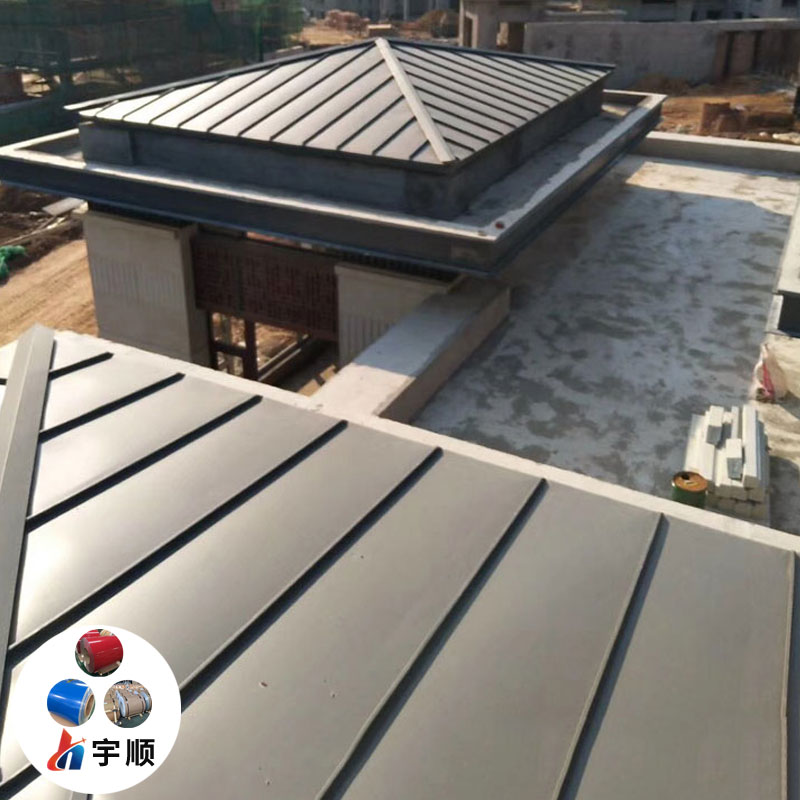(矮立邊)鎖邊式鋁鎂錳屋面系統